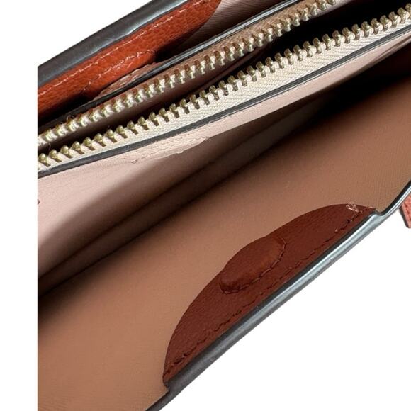 Kate Spade Eva Chestnut Leather Crossbody Bag - Picture 10 of 11